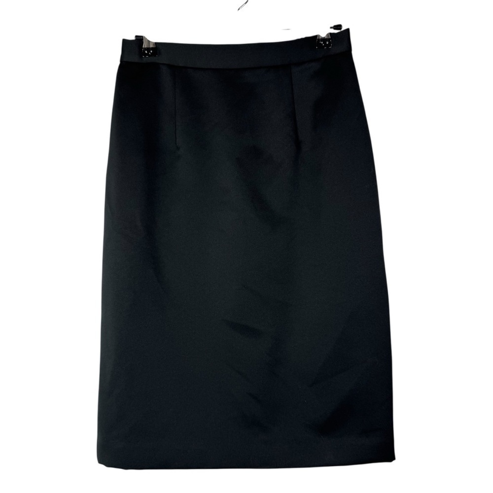 Boutique Black Below Knee Pencil Skirt 6